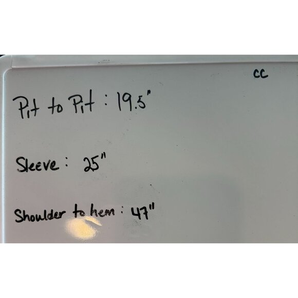 Guess Cardigan Duster Womens Large Gray Open Front Waterfall Draped Chiffon Belt - Picture 14 of 14